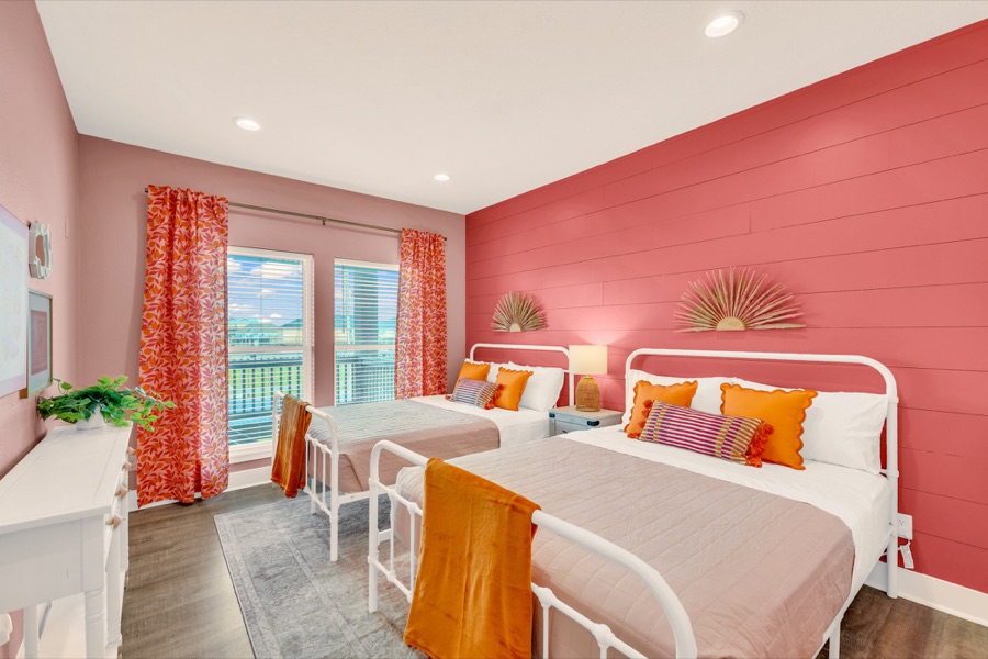 Pink Paloma bedroom