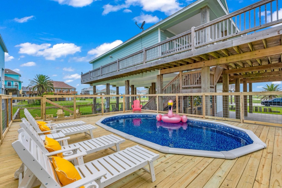 New pool and deck